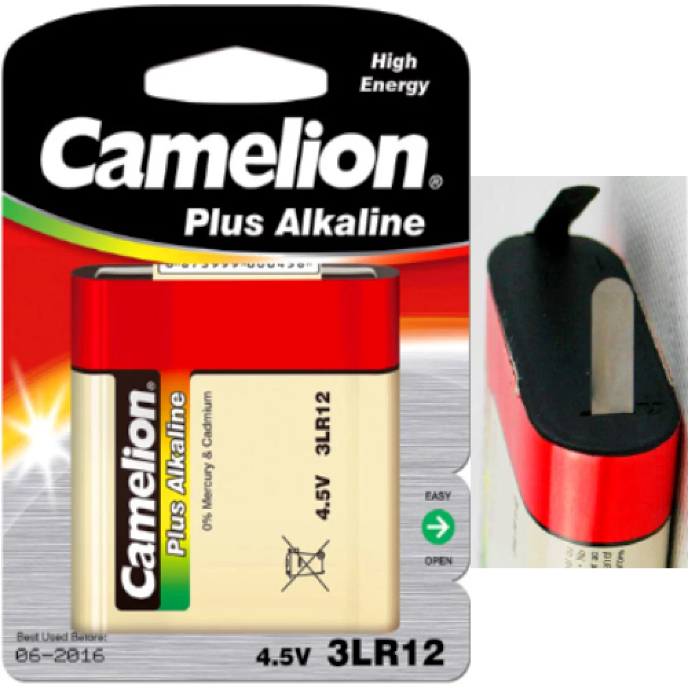 Μπαταρία αλκαλική Camelion 4.5volt 3LR12-BP1