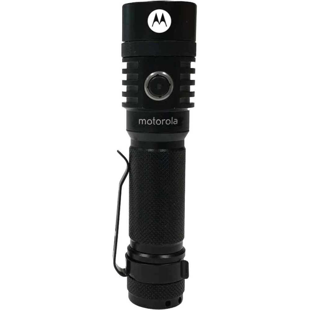 Φακός επαναφορτιζόμενος αλουμινίου Motorola 300 lumens MR-520