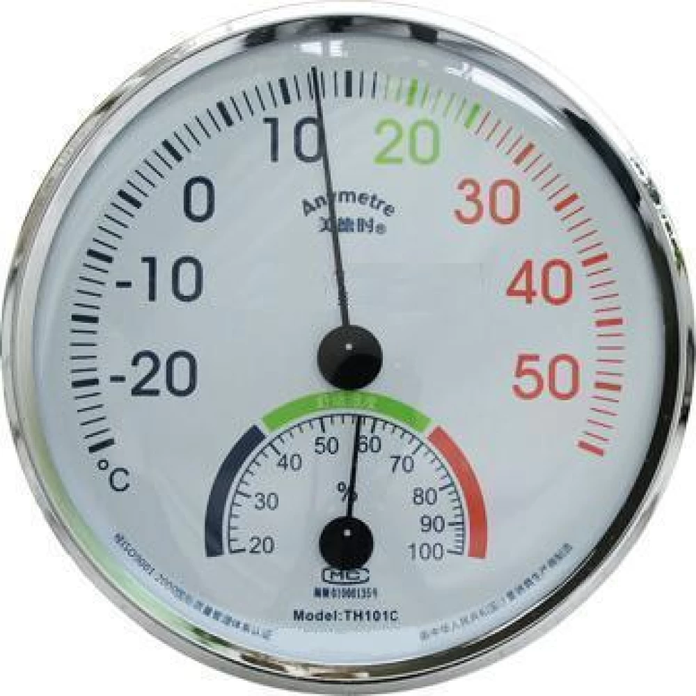 Θερμόμετρο & υγρόμετρο Καιρού αναλογικό Anymetre OEM TH-101C