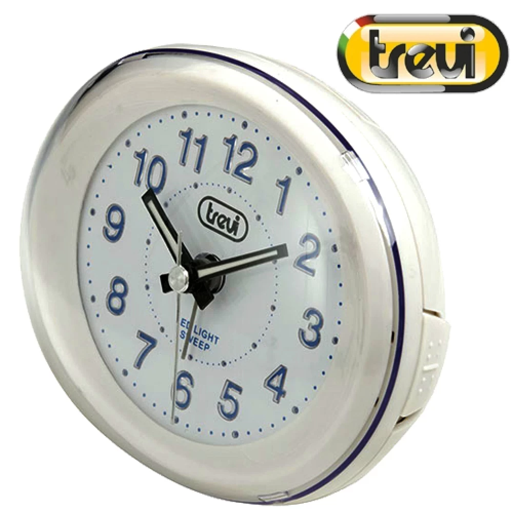 Ρολόι - ξυπνητήρι , φωτιζόμενο Trevi SL 3052/white