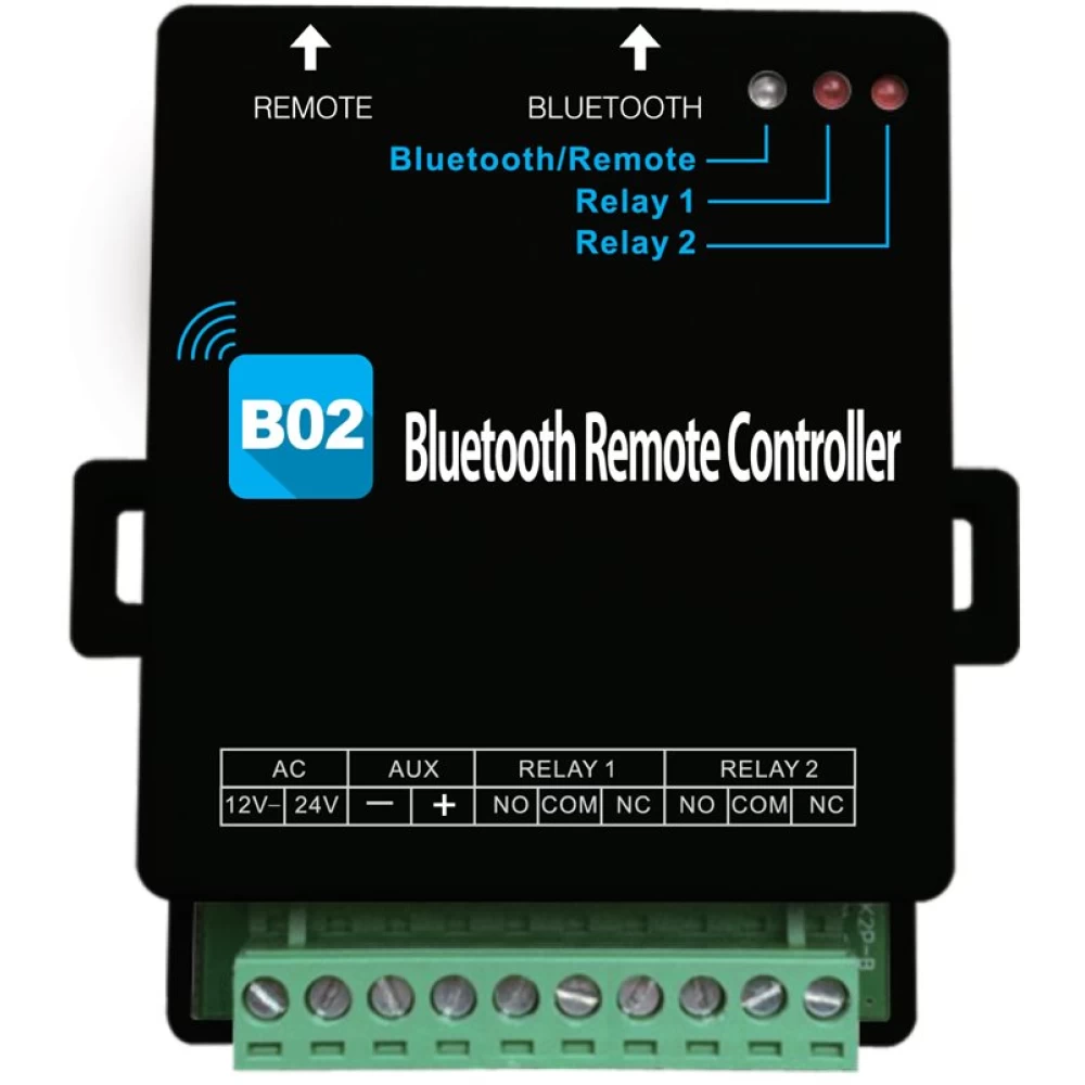 Τηλεχειρισμός μέσω Bluetooth 2 κανάλια (μέγιστη εμβέλεια 10m) HX-BO2