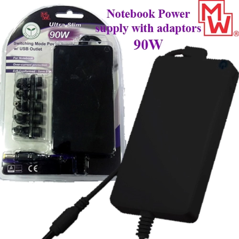 Τροφοδοτικό 90W notebook Minwa 15/16/19,5 VDC  MW-2113GS 