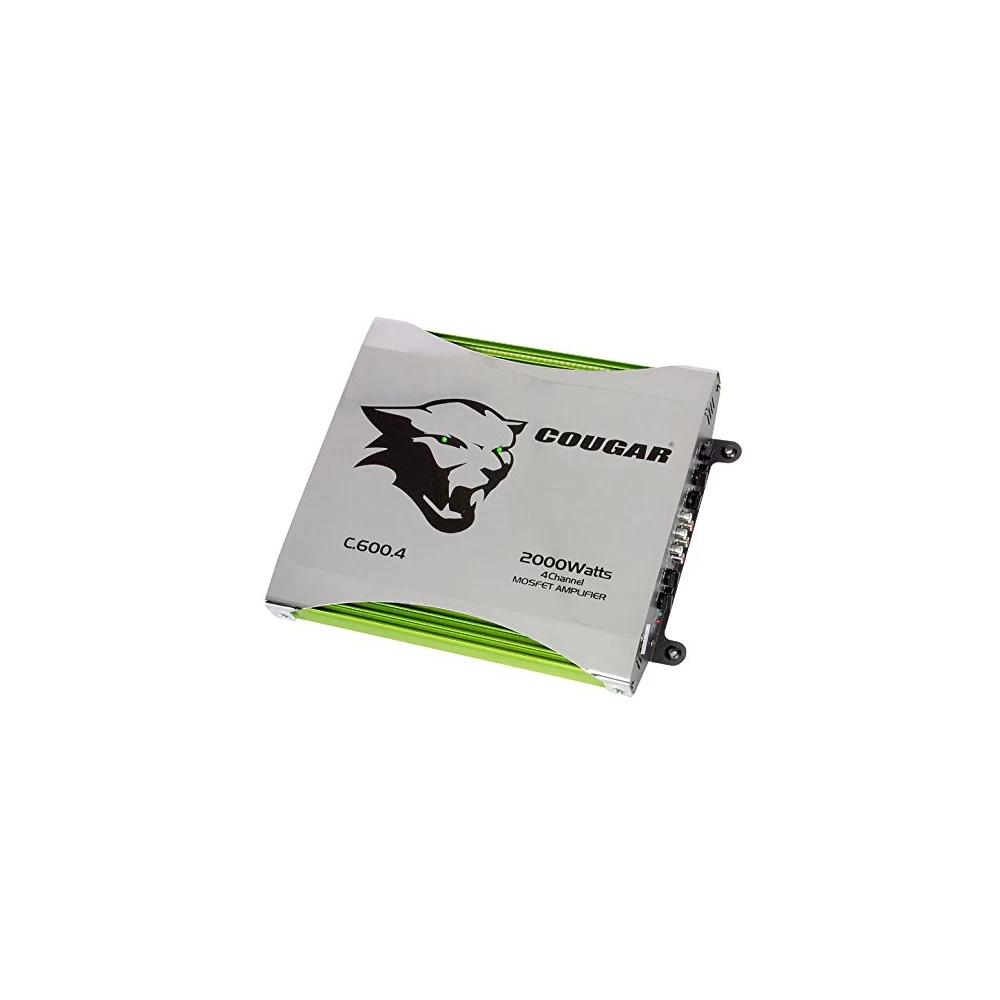 Ενισχυτής αυτοκινήτου 4 καναλιών 2000W Cougar C-600.4