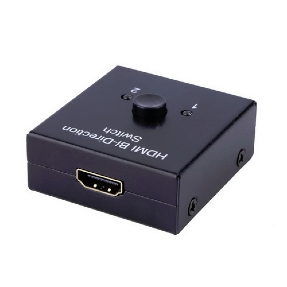 Αμφίδρομος Χειροκίνητος Επιλογέας Hdmi 1080p 2 εισόδων-1 έξοδο ANGA CHM-B2