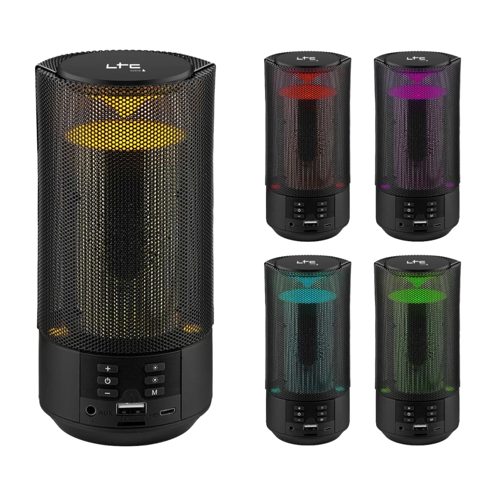  Φορητό, φωτιζόμενο mini ηχείο με BLUETOOTH, USB & MINI SD FREESOUND10 
