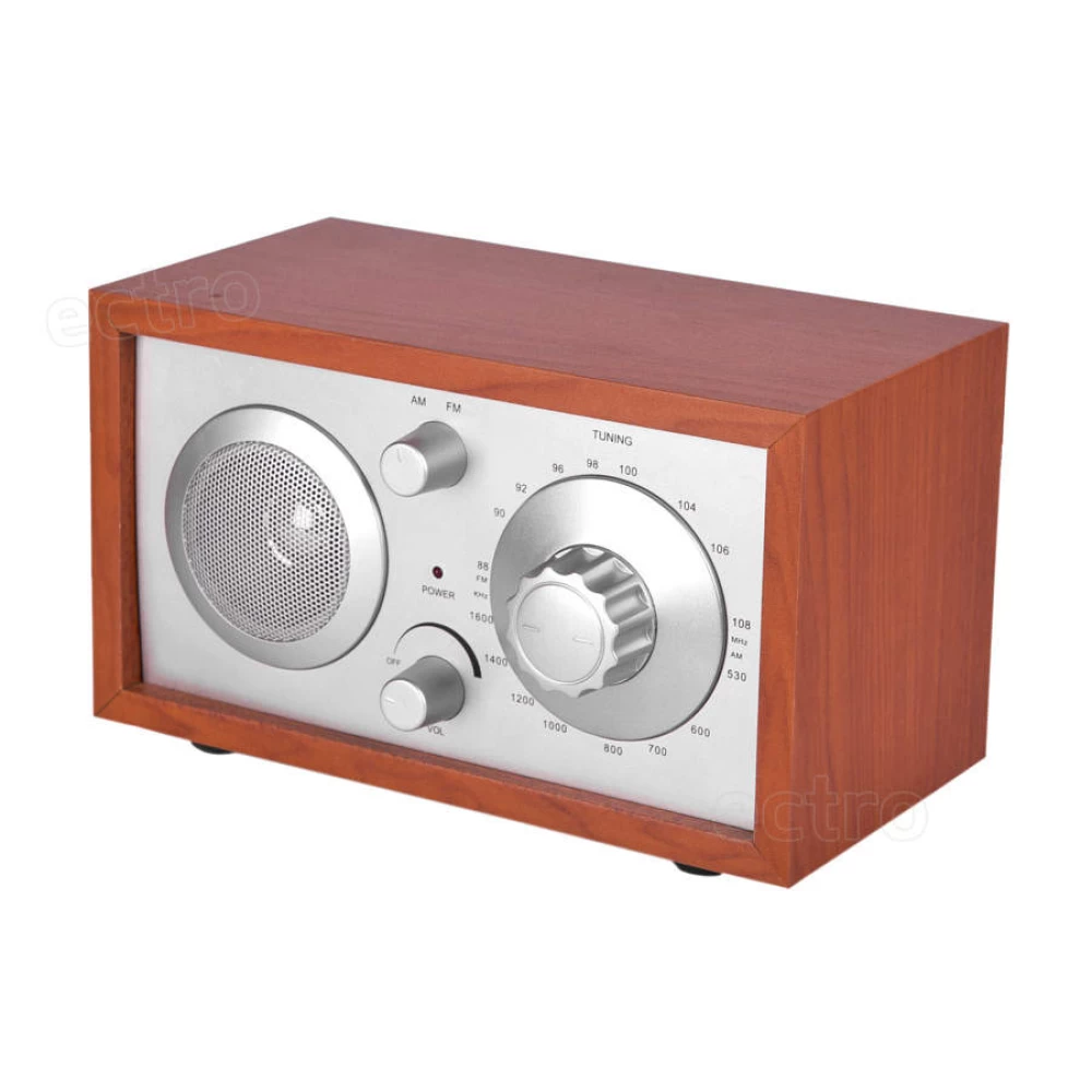 Ραδιόφωνο AM/FM ξύλινο retro design Azusa E-3023