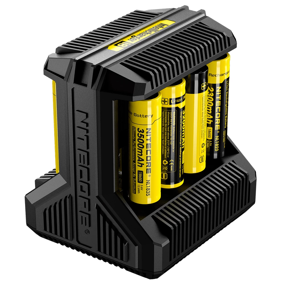 Φορτιστής 8 θέσεων μπαταρίες λιθίου 18650 / 26650 και Ni MH AA, AAA, C  Nitecore  i8