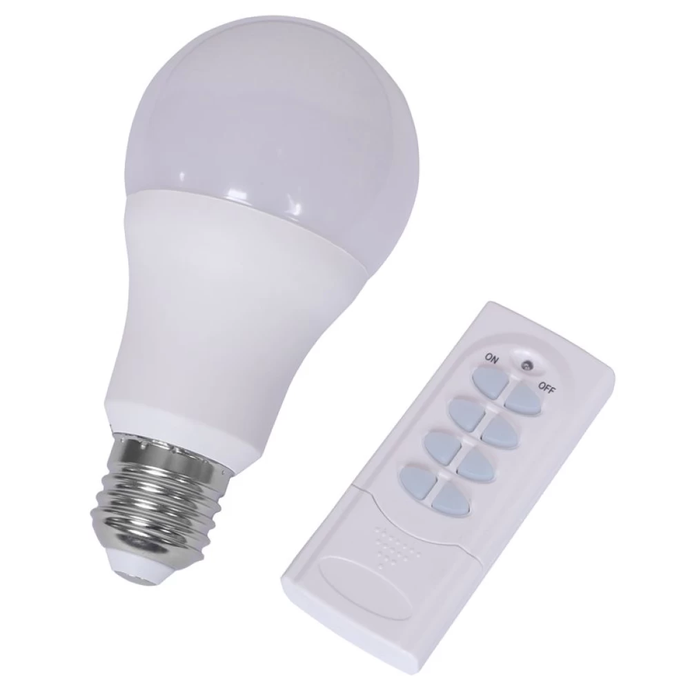 Τηλεχειριζόμενη LED Λάμπα  7W, WARM 2700K, E27 WM-2085