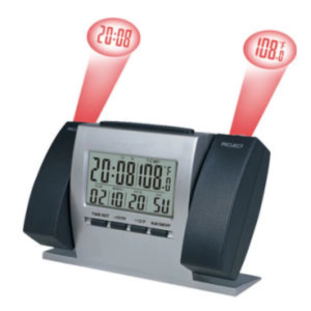 Ρολόι-Θερμόμετρο dual Projector ERL-180