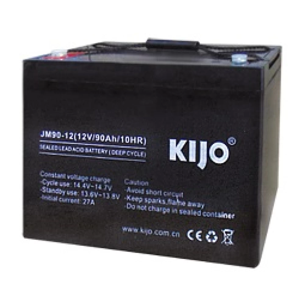 Μπαταρία μολύβδου βαθιάς εκφόρτισης 12V 90Ah kijo JM90-12 KIJ