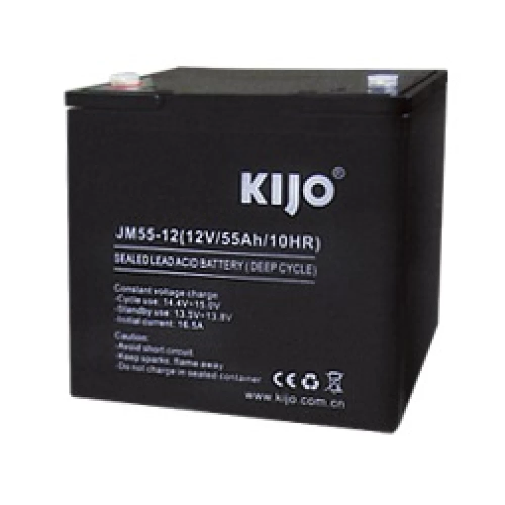 Μπαταρία μολύβδου βαθιάς εκφόρτισης 12V 55Ah kijo  JM55-12 KIJ