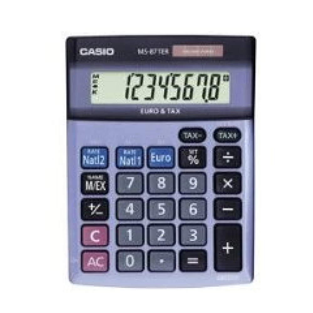 Αριθμομηχανή Casio  8 ψηφίων MS-87TER