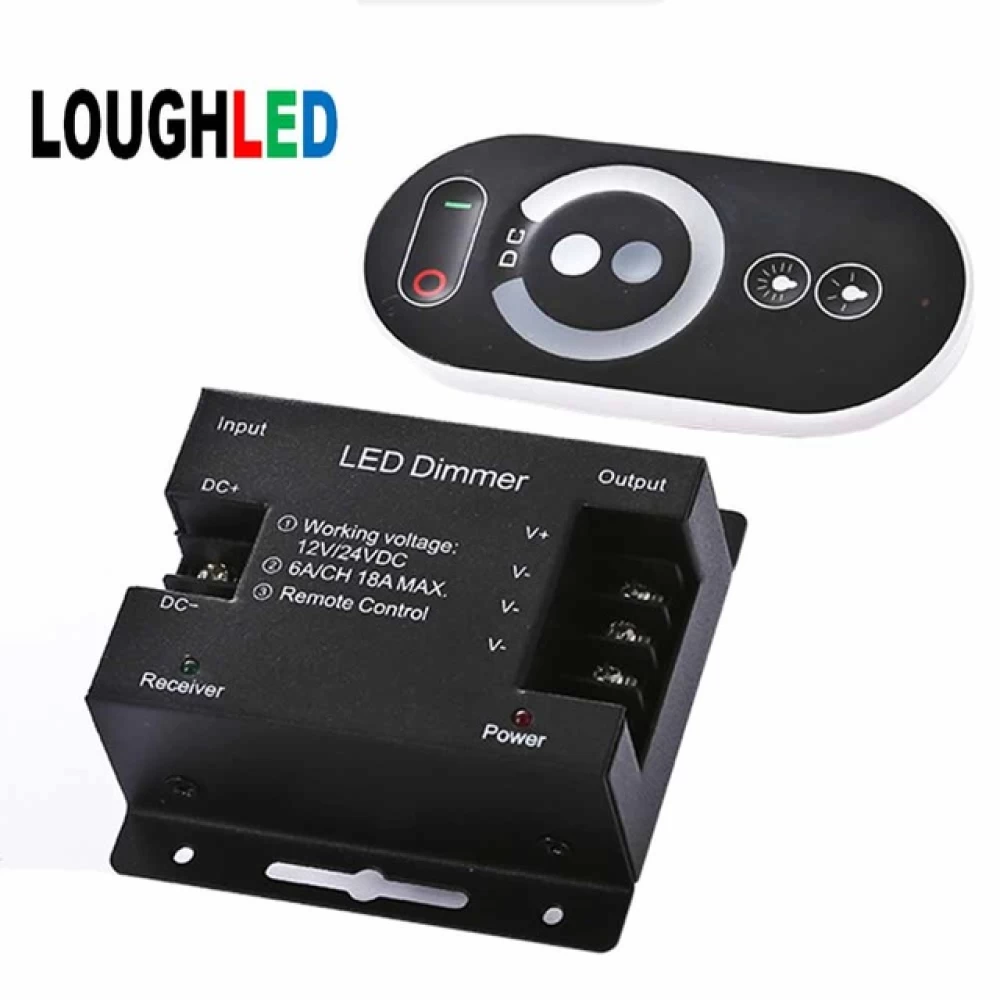  Controller-dimmer  led για ταινίες 12-24V RFTC-03