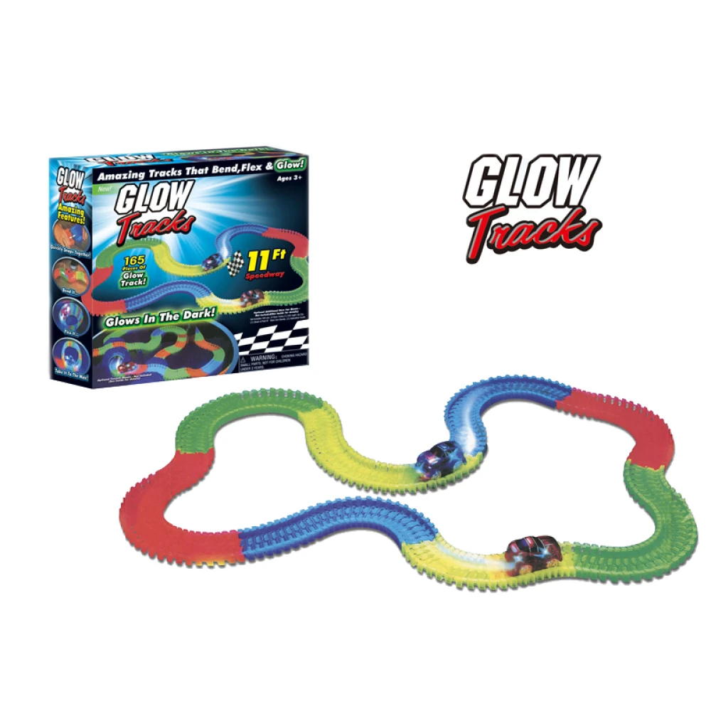 Αυτοκινητόδρομος με led αυτοκινητάκι 162τεμ  Magic Tracks  11-162