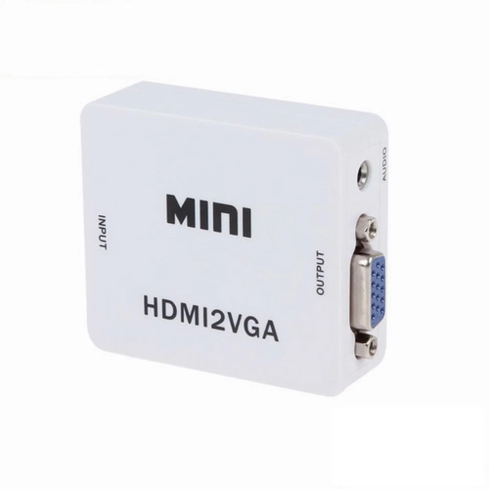 Μεταροπέας ANGA HDMI (A) θηλυκό 720p/1080p σε VGA θηλυκό με Ήχο PS-M630