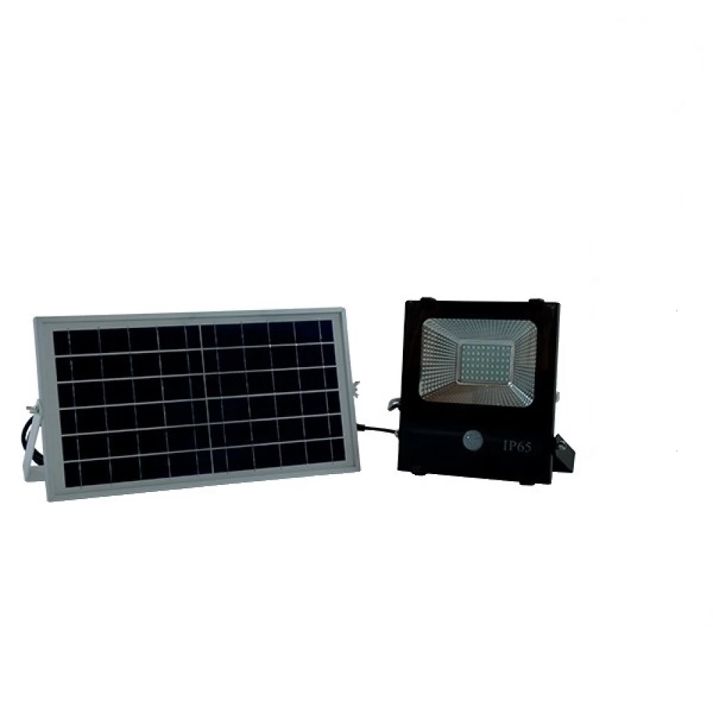 Αυτόνομος Ηλιακός Φωτοβολταϊκός Προβολέας LED 30 Watt IP 65 με Αισθητήρα Κίνησης LM-30W