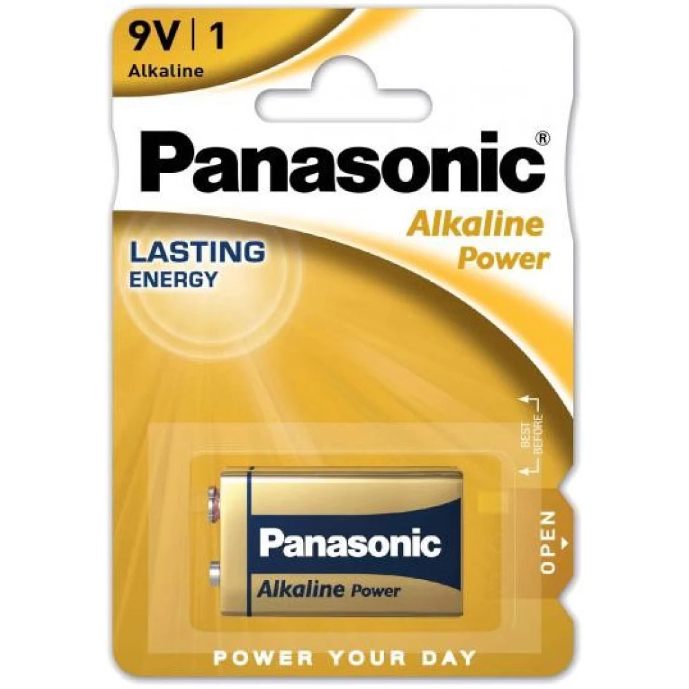 Μπαταρία αλκαλική panasonic 9volt