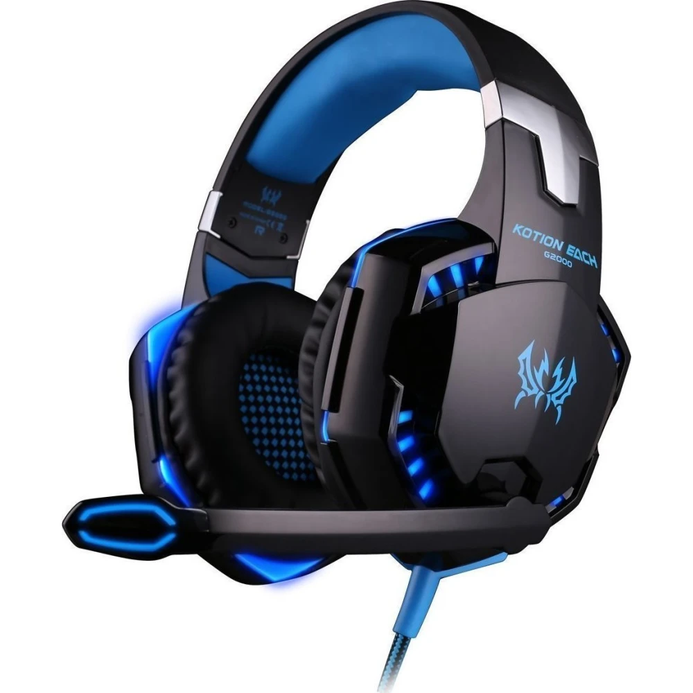 Ακουστικά με Μικρόφωνο Gaming Usb Kotion Each G2000