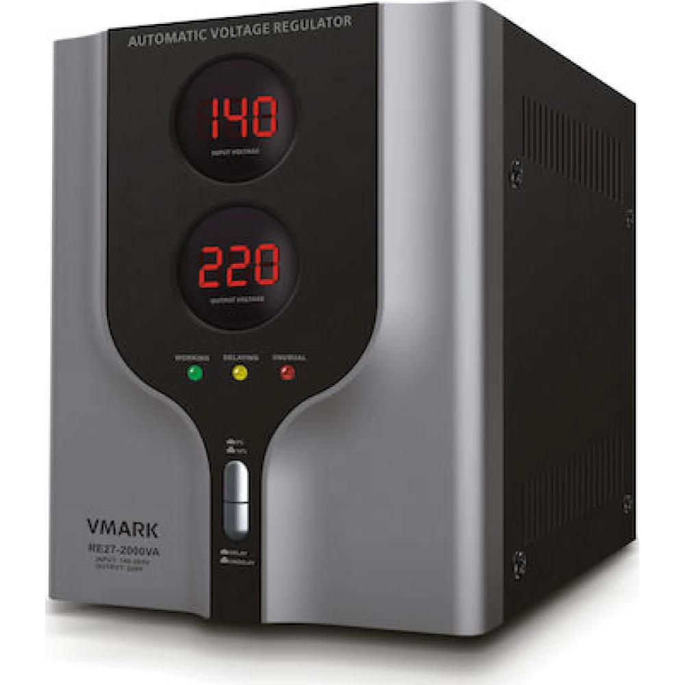 Σταθεροποιητής Τάσεως τύπου Relay 1000VA  RE27-1000VA (SVR-1000)