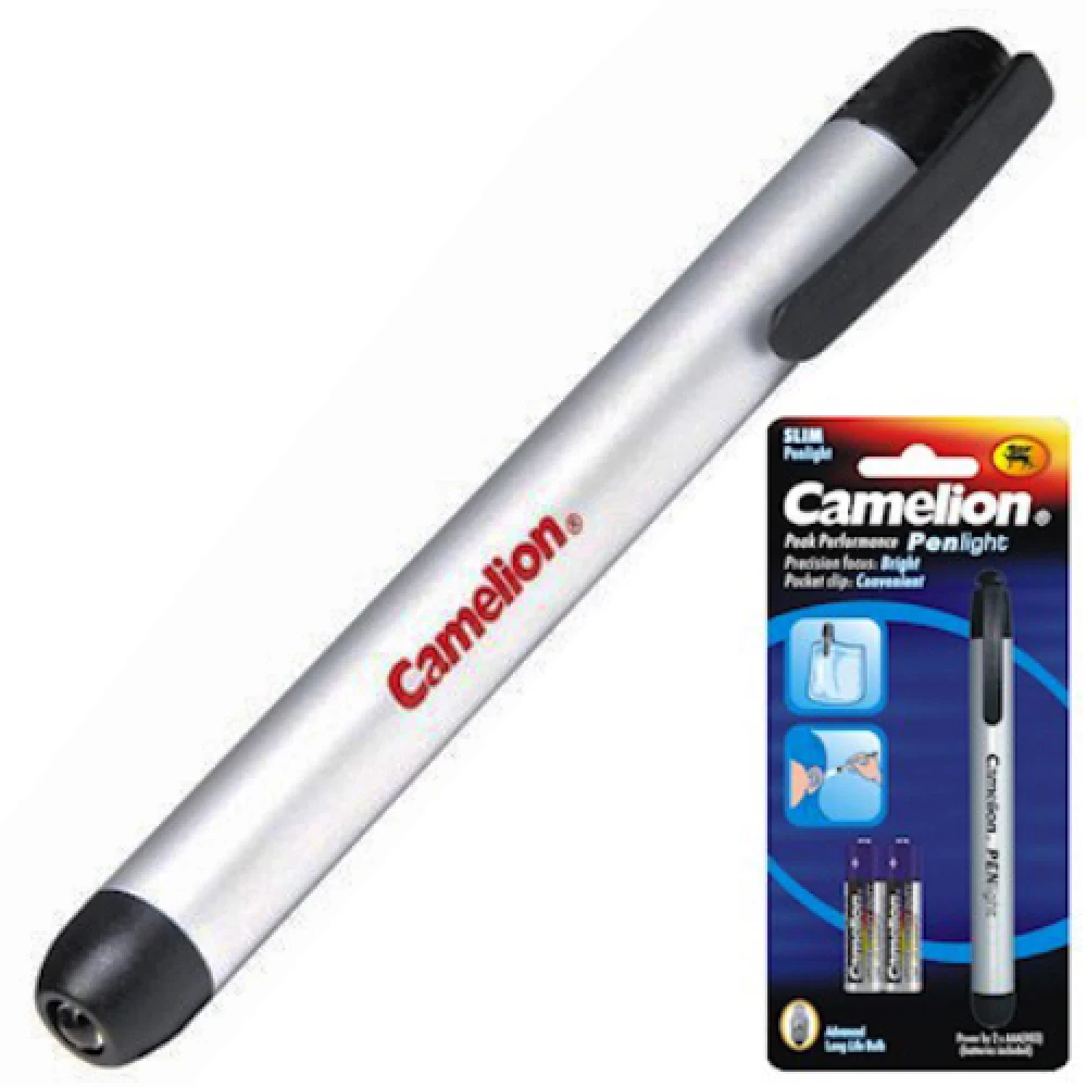 Φακός στυλό αλουμίνιου ιατρικός Camelion DL2AAAS 