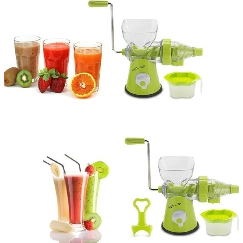 Αποχυμωτής Χειροκίνητος Πρέσσα για Φρούτα και Λαχανικά Juice Wizard Slow Juicer