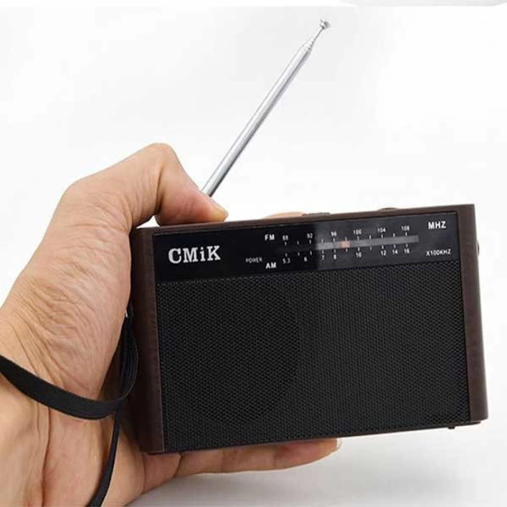 Κομψό φορητό ραδιόφωνο της Cmik FM / AM MK-306
