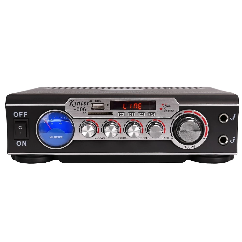 Ραδιοενισχυτής Stereo karaoke USB/SD Oem 2x40watt Kinter-006