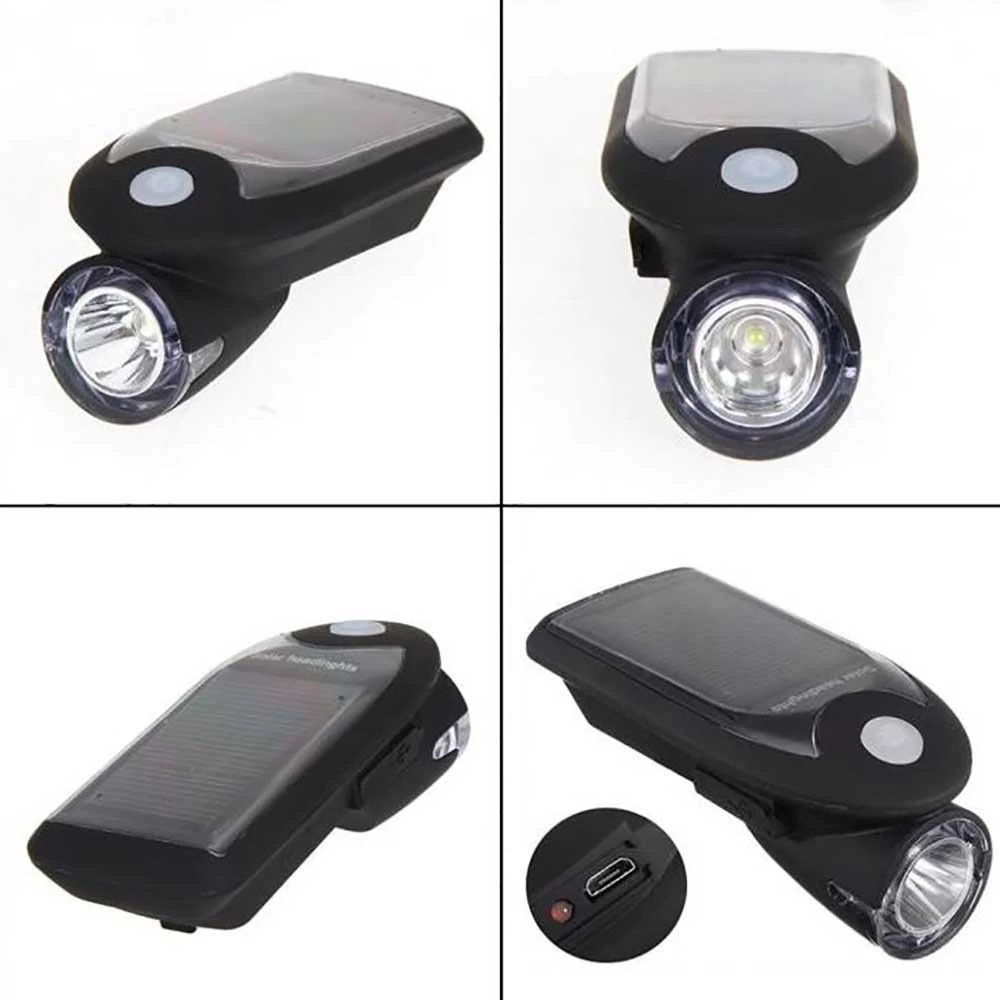 Φωτιστικό ποδηλάτου ηλιακό 240 lumens  FY-307
