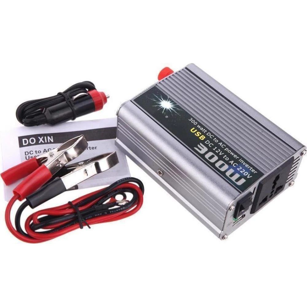 Inverter τροποποιημένου ημιτόνου 300 watt 12V/220VAC TBE