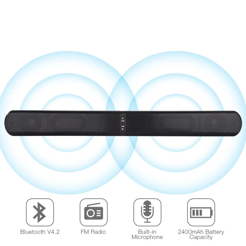 Soundbar ραδιοενισχυτής Usb & Bluetooth Mp3 2400mah 50watt TG026