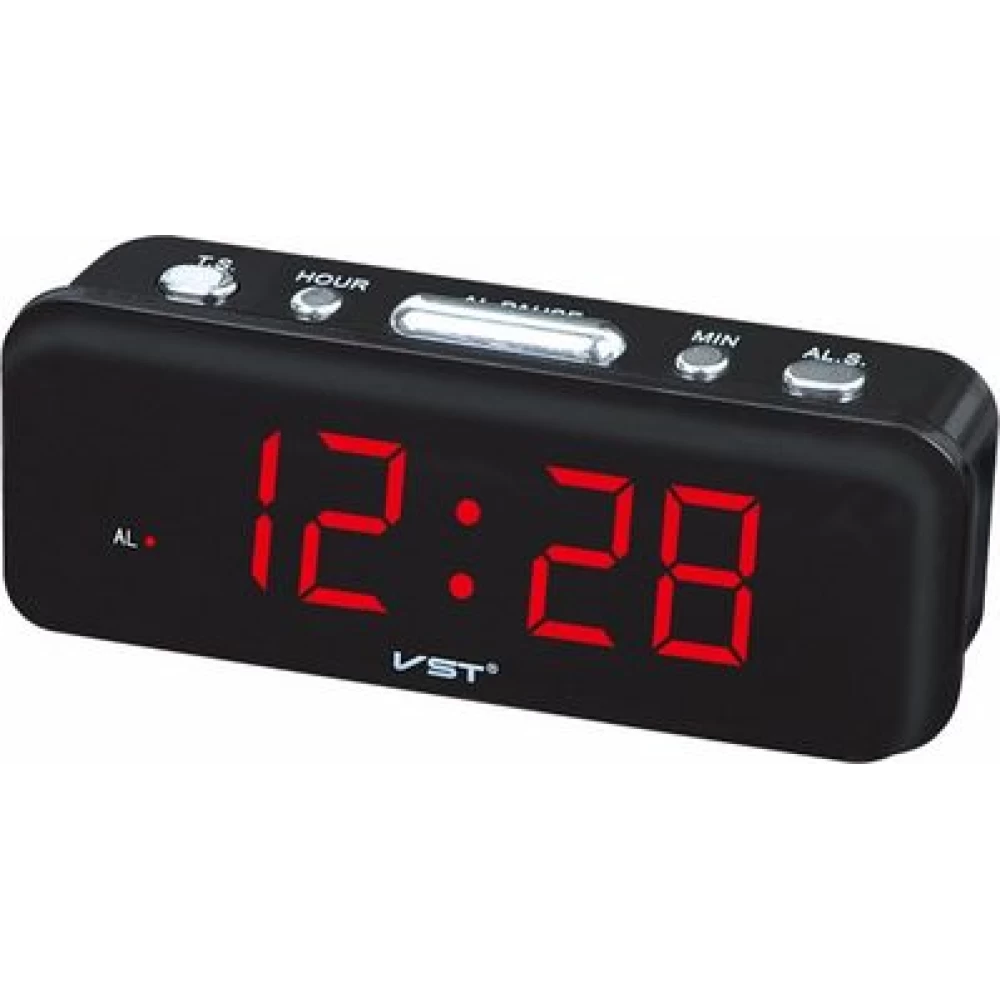Επιτραπέζιο Ψηφιακό Ρολόι - Ξυπνητήρι με led  VST-738