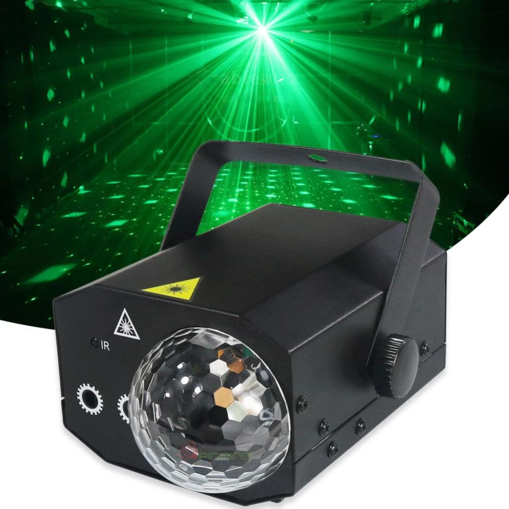Φωτορυθμικό LED RGB 10W 16 σε 1 PAR Laser 126051