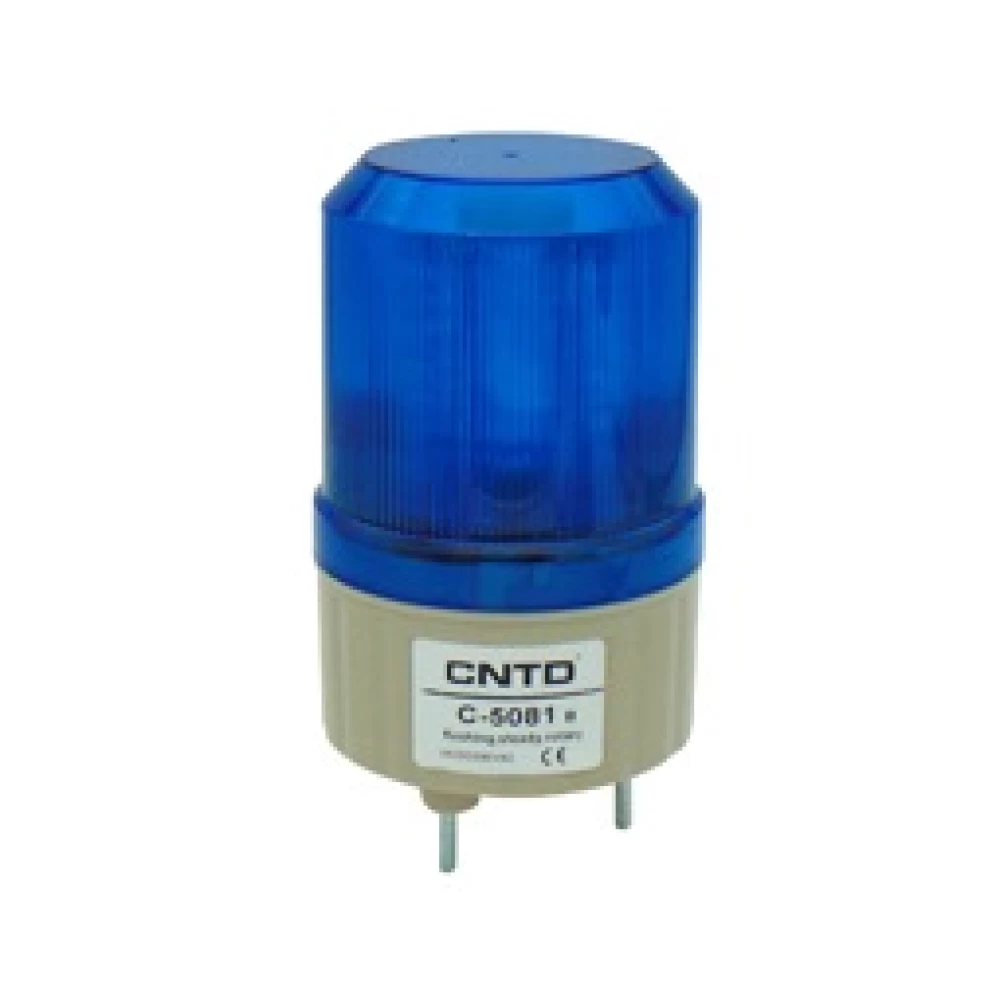 Φάρος Led 125x84 πολλαπλών λειτουργιών 24VDC/230VAC  μπλέ C-5081 CNTD