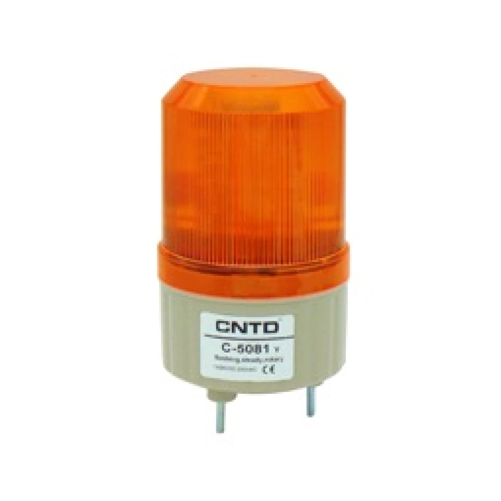 Φάρος Led 125x84 πολλαπλών λειτουργιών 12/24DC,110/230AC κίτρινο C-5081 CNTD