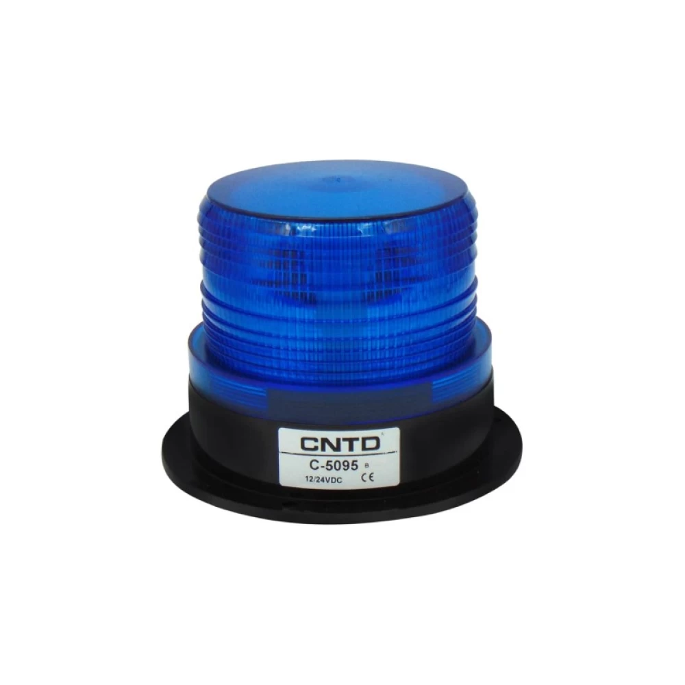 Φάρος Led  Φ88-128Χ95 πολλαπλών λειτουργιών (12/24DC) μπλέ C-5095 CNTD