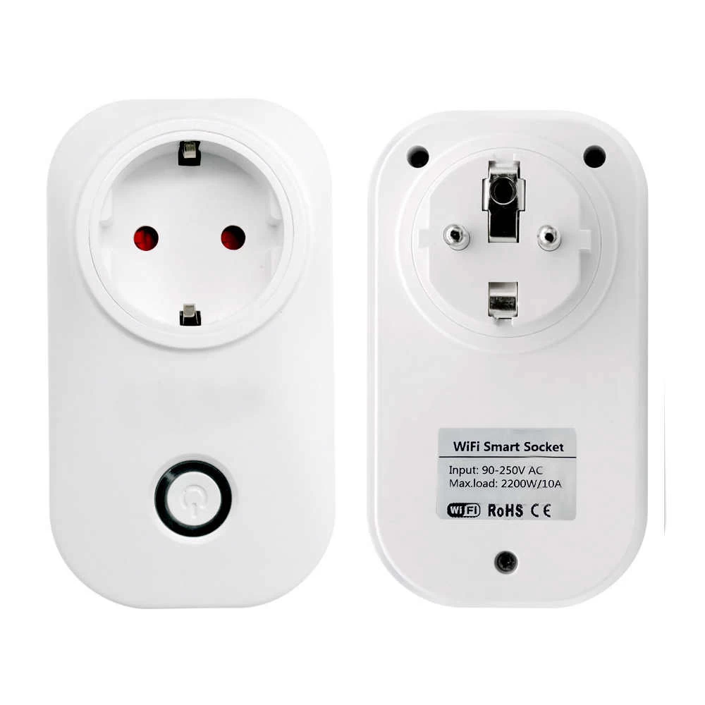 Πρίζα wfi σούκο smart 10amp 220V SA-014 EU E
