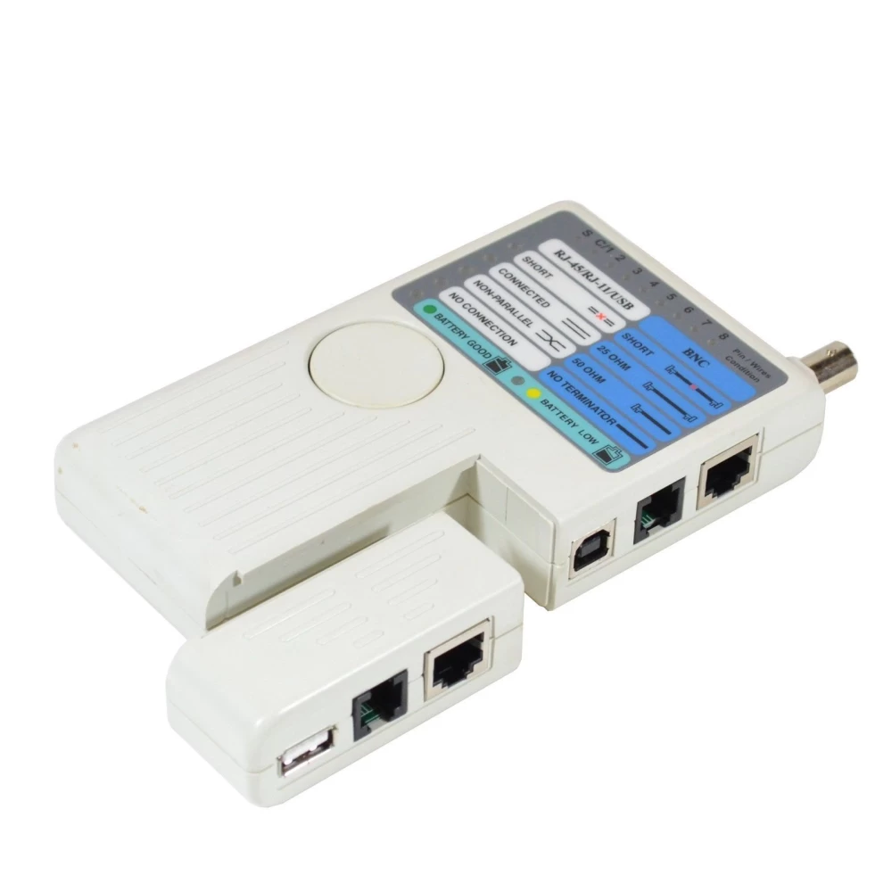 Tester Lan με τηλεφωνική & BNC & USB Andowl QY-Lan03