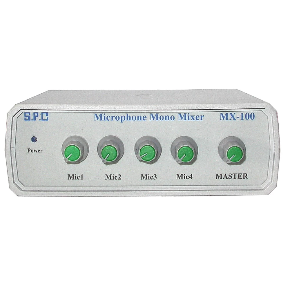 Ενεργός μίκτης 4 μικροφώνων SPC- MX 100.