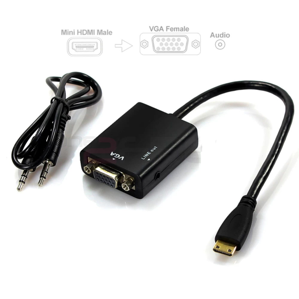 Μετατροπέας αντάπτορ από HDMI 1.4 σε είσοδο Vga CAB-H1302