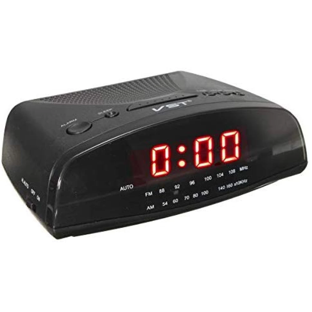 Επιτραπέζιο Ρολόι Ξυπνητήρι & Ραδιόφωνο FM/AM VST-905
