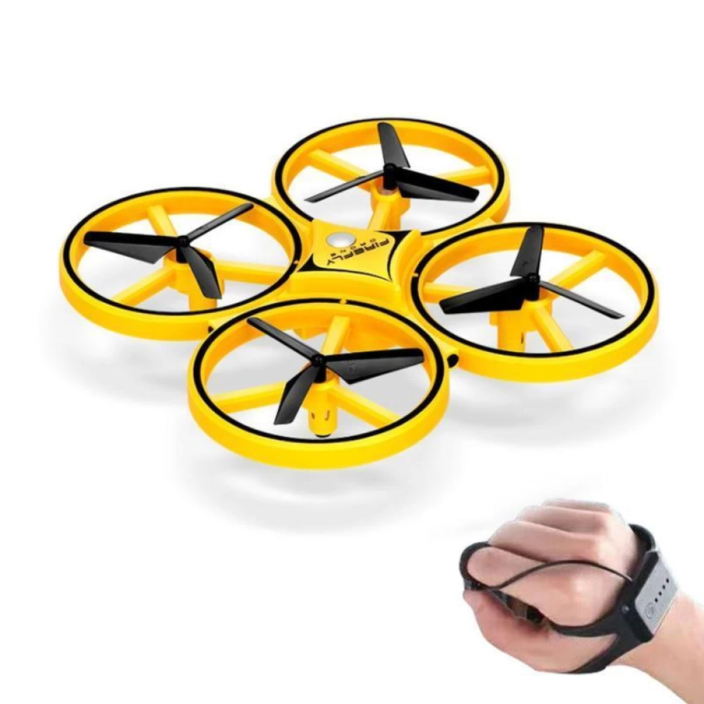 Μίνι Quadcopter Drone με Χειρισμό Χεριού και Φωτάκια LED LTC 001
