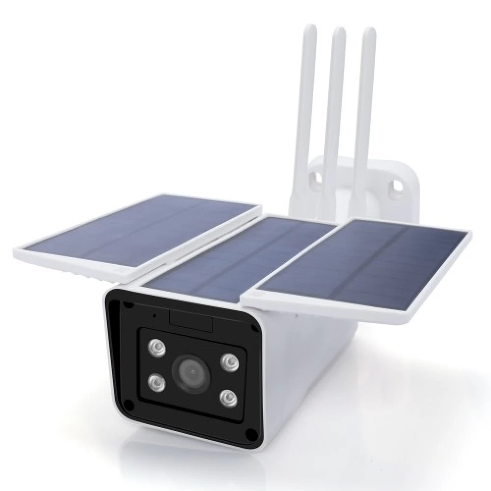 Ηλιακή ασύρματη WIFI IP κάμερα 2.0MP εξωτερικού χώρου Night Vision Outdoor IP67 1080P HD ZC-IPC216