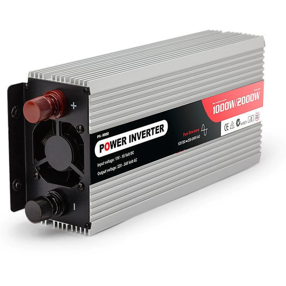 Inverter καθαρού ημιτόνου 1000 watt 12V/220VAC HIP-1000B-12