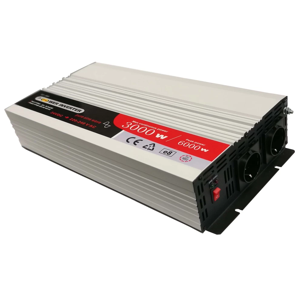 Inverter καθαρού ημιτόνου 3000 watt 24V/220VAC HIP-3000B-24