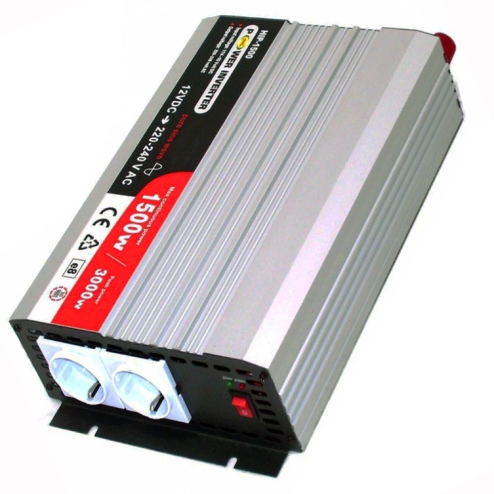Inverter καθαρού ημιτόνου 1500 watt 12V/220VAC HIP-1500B-12
