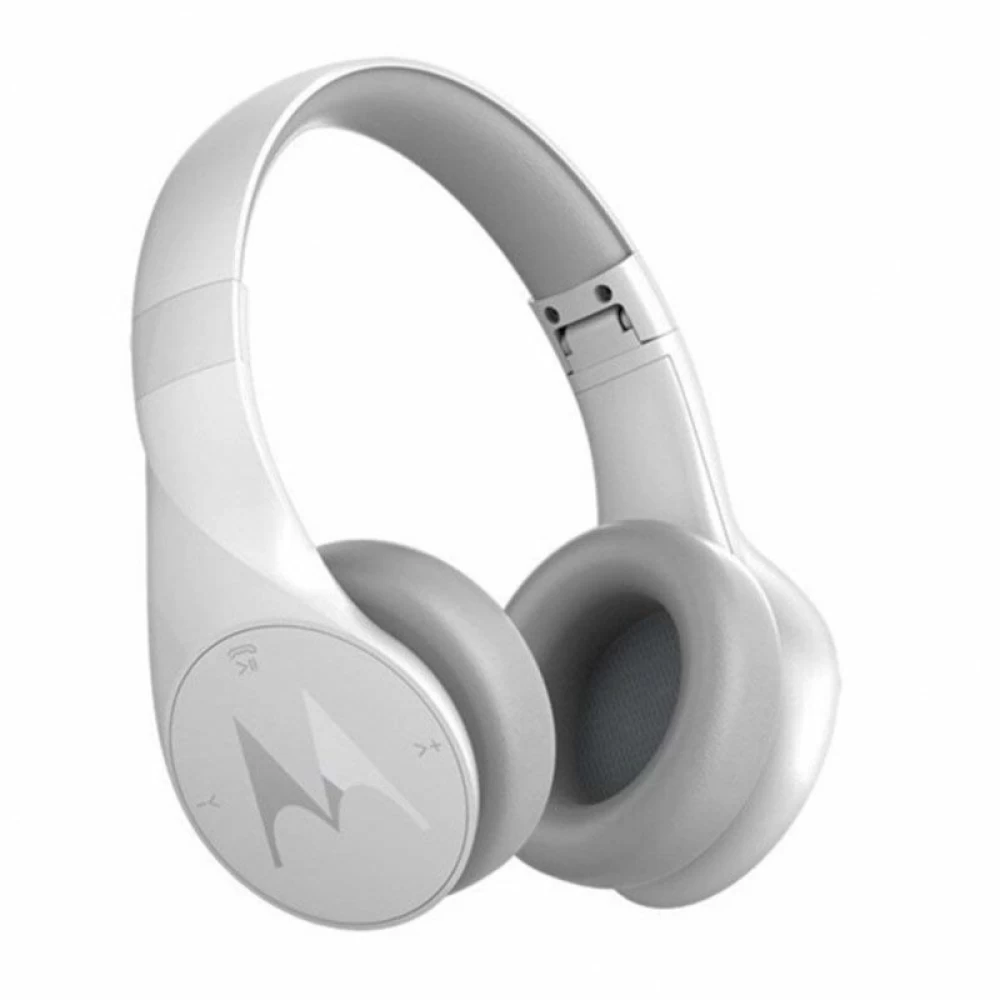 Ασύρματα Bluetooth over ear ακουστικά Hands Free Motorola PULSE ESCAPE Λευκό 