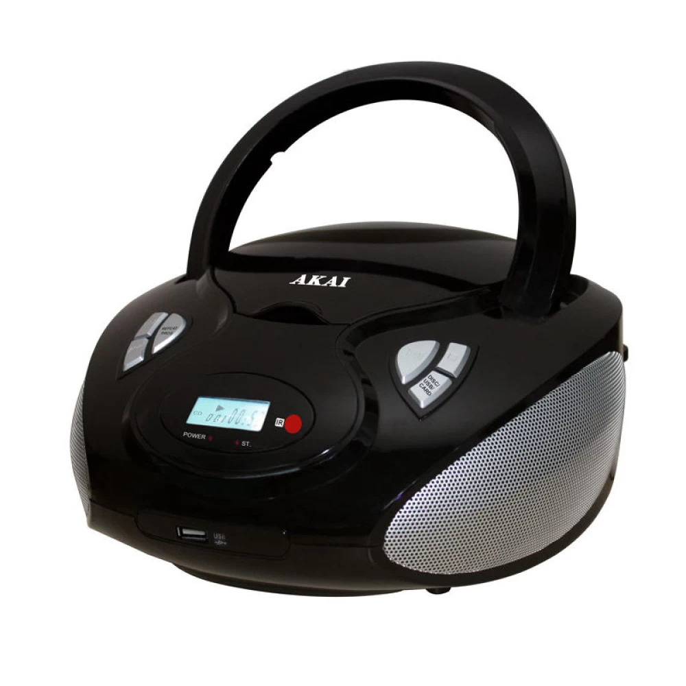  Φορητό HiFi με ραδιόφωνο, CD, USB, κάρτα SD και Aux-In Akai APRC9236U 