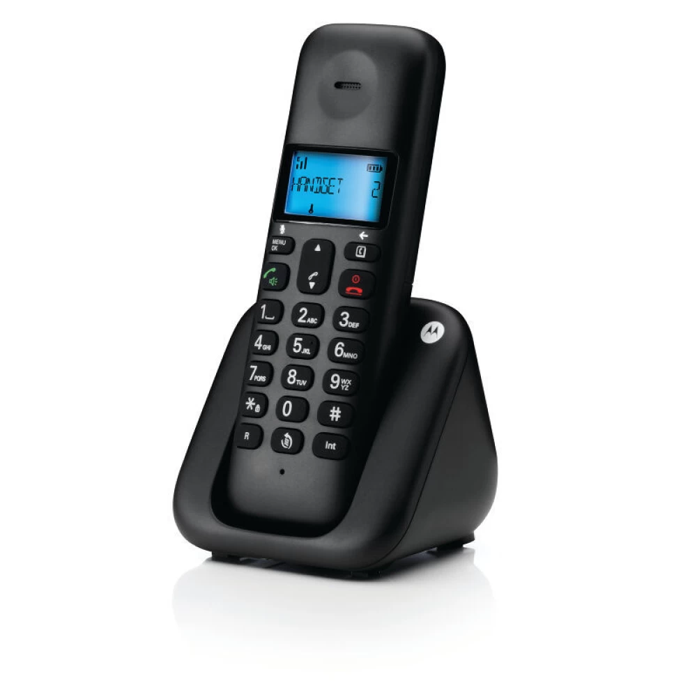 Ασύρματο τηλέφωνο με ανοιχτή ακρόαση Motorola T301 Black 
