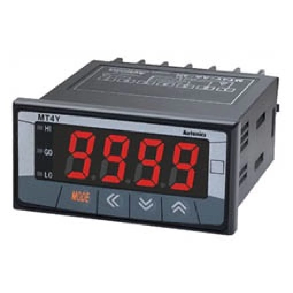  Όργανο πίνακος βολτόμετρο 4ψηφ.ac ενδ. mt4w-av-4n autonics