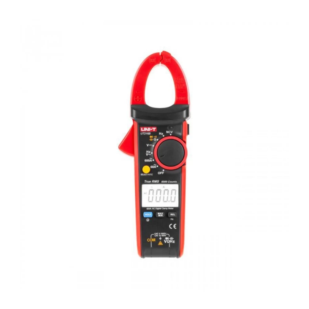 Αμπεροτσιμπίδα ψηφιακή AC - DC 600A True RMS UNIT-T UT-216B